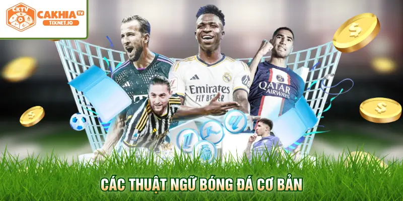Thuật Ngữ Phổ Biến Trong Bóng Đá - Cẩm Nang Đầy Đủ Tại Cakhia 1 Các thuật ngữ bóng đá cơ bản
