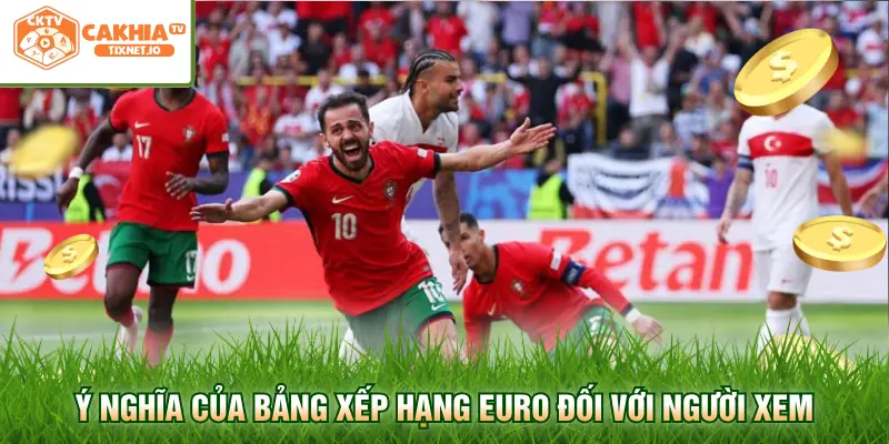 Bảng Xếp Hạng Euro - Cập Nhật Điểm Số Chuẩn Xác Tại Cakhia 2 Ý nghĩa của bảng xếp hạng Euro đối với người xem